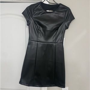 Leather Dress NWT